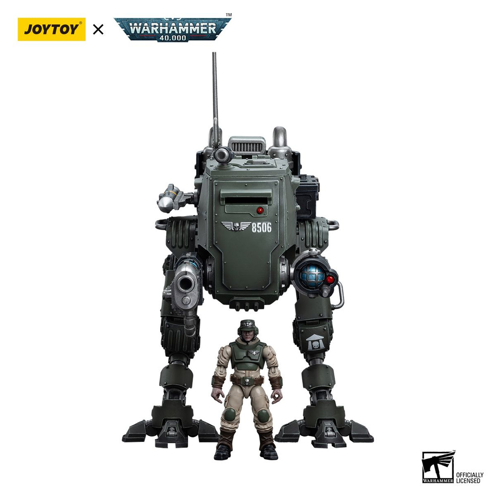 Подвижная фигурка JOYTOY Warhammer 40K 1 18 Astra Militarum Cadian