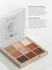 MIXIT Тени для век палетка Nude Allure 9 оттенков Профессиональная декоративная косметика для