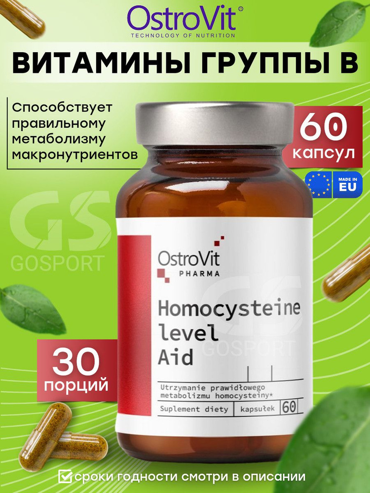 B Ostrovit Pharma Homocysteine Level Aid