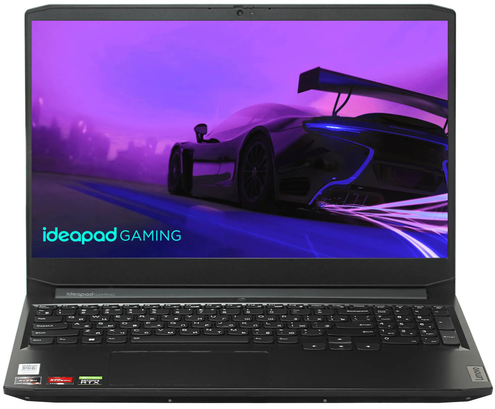 Игровой ноутбук Lenovo NOTEBOOK IP GAMING 3 CPU RYZEN 5 5500H RAM 8GB