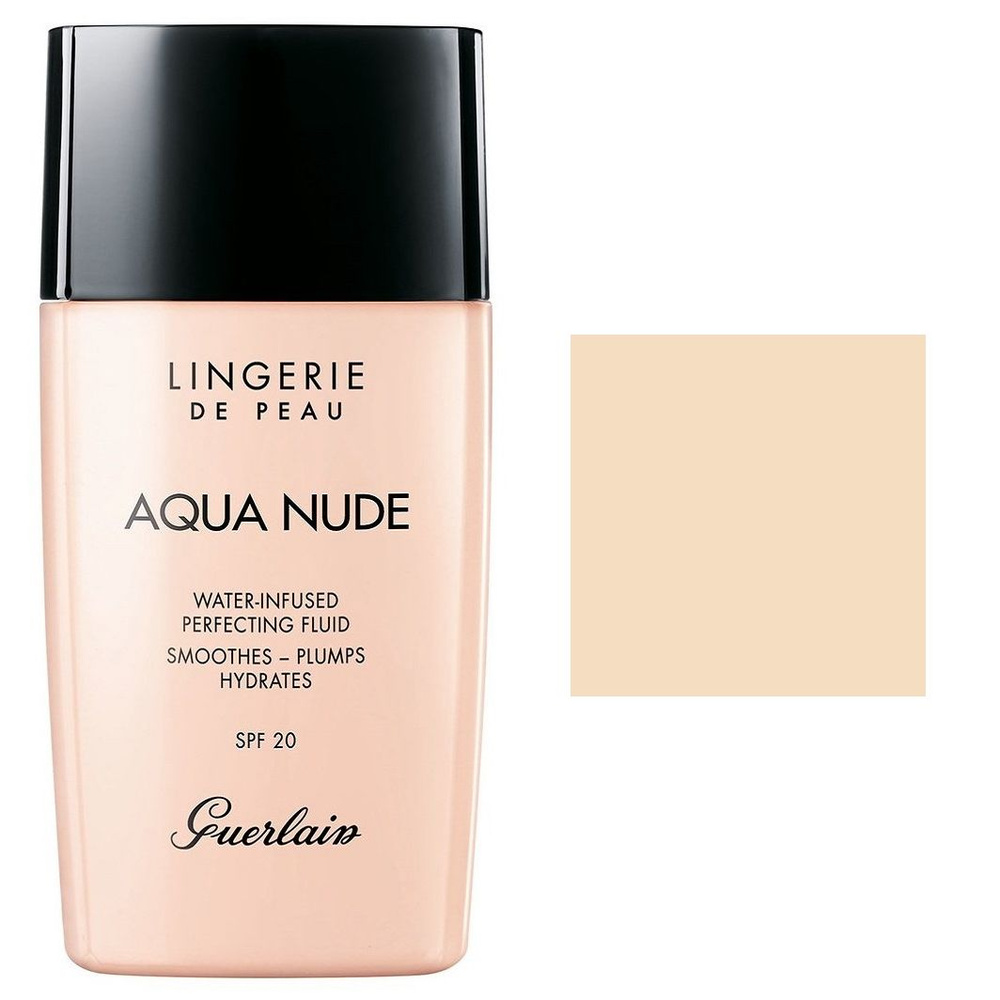 GUERLAIN увлажнающий тональный крем LINGERIE DE PEAU AQUA NUDE 00N