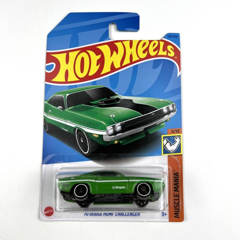 Машинка Mattel Hot Wheels 2023 C4982 70 Dodge Hemi Challenger купить