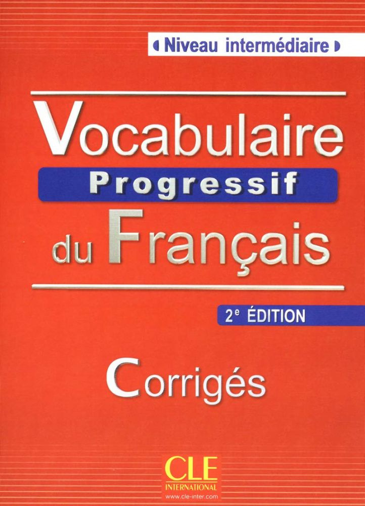 Vocabulaire Progressif Du Francais 2eme Edition Avance Corriges 390