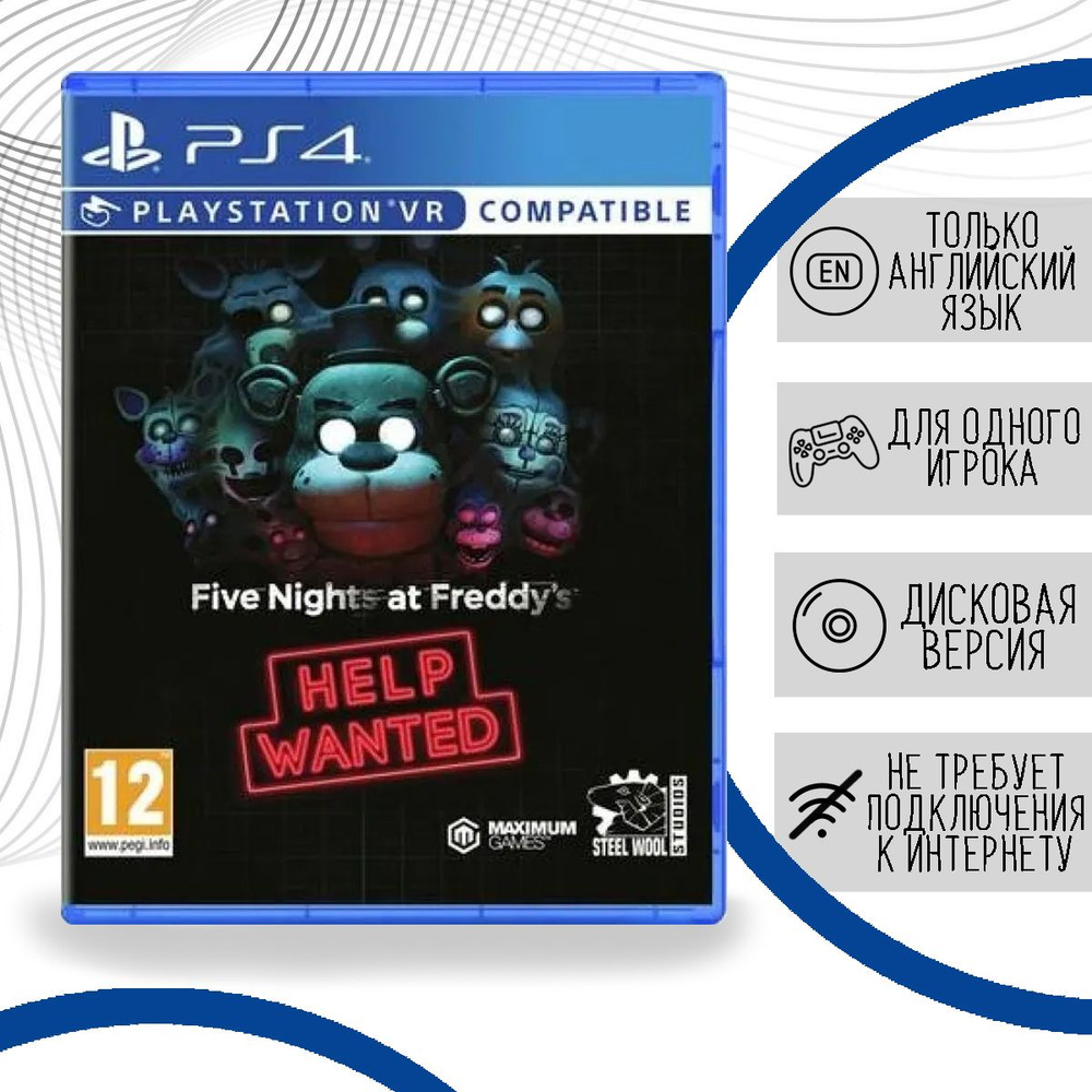 Игра Five Nights at Freddy s Help Wanted PlayStation 4 VR Английская