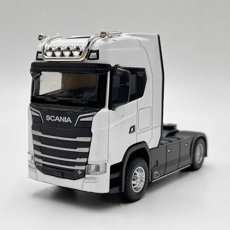 1 50 Литая модель игрушка Scania S730 полуприцепной тягач купить с