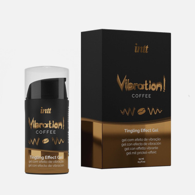 Жидкий вибратор Intt Vibration Coffee, 15 мл VIB0005 - INTT - Жидкий вибратор - Купить