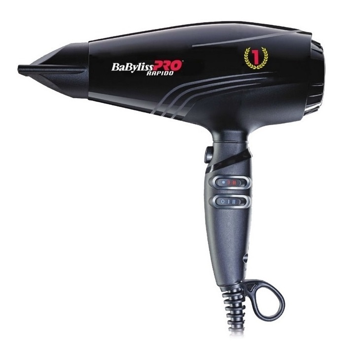 Фен для волос BaByliss PRO Rapido Ferrari BAB7000 черный купить по