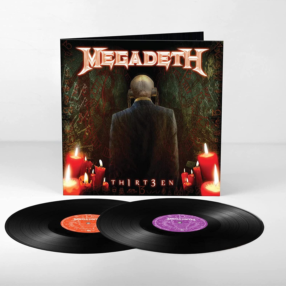 MEGADETH Th1Rt3En 2LP купить с доставкой по выгодным ценам в