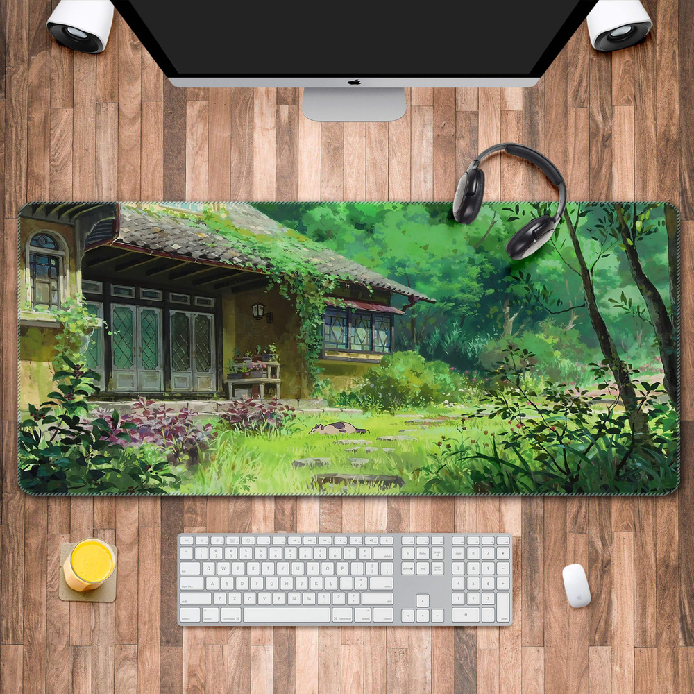 Игровой коврик для мыши Mouse Pad Large XXL светло зеленый купить с