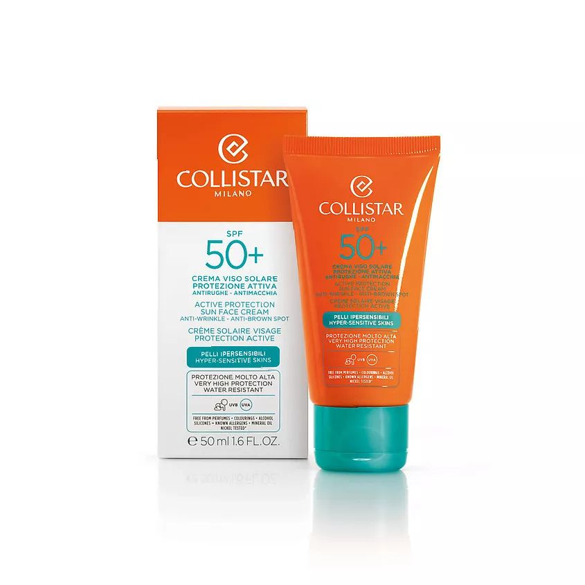 COLLISTAR Солнцезащитный крем для лица Active Protection Sun Face SPF