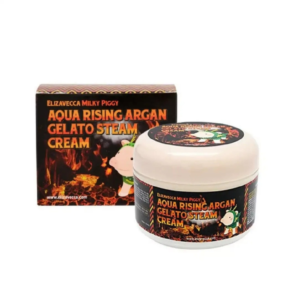 ELIZAVECCA крем для лица аргановое масло AQUA RISING ARGAN GELATO STEAM