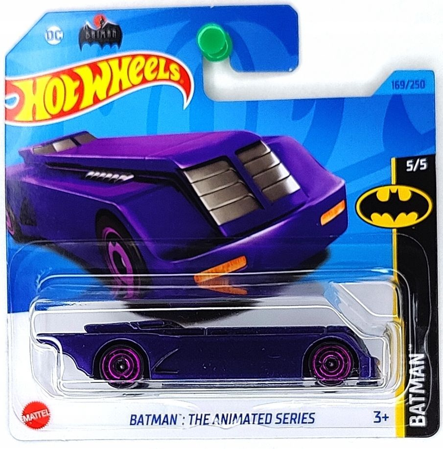 Игрушечная машинка Hot Wheels Batman The Animated Series Royal purple