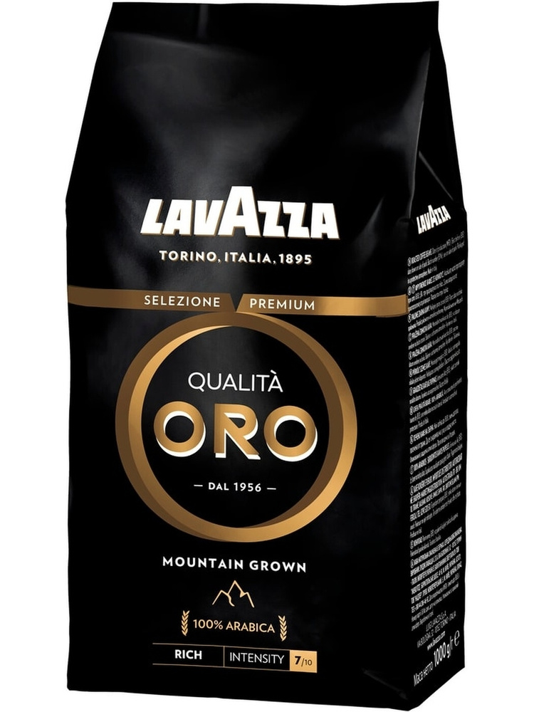 Кофе в зернах Lavazza Qualita Oro Mountain Grown арабика 1 кг