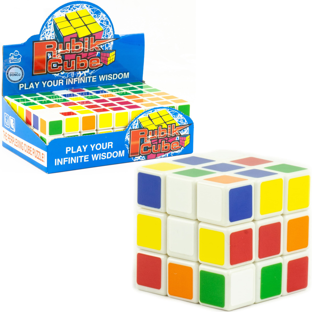 Головоломка Кубик Рубика 3х3 Rubik Cube 851A 1 шт развивающий