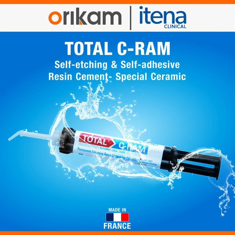 TENA Total C Ram Dental Self Adhesive Resin For Ceramic Crown Veneer