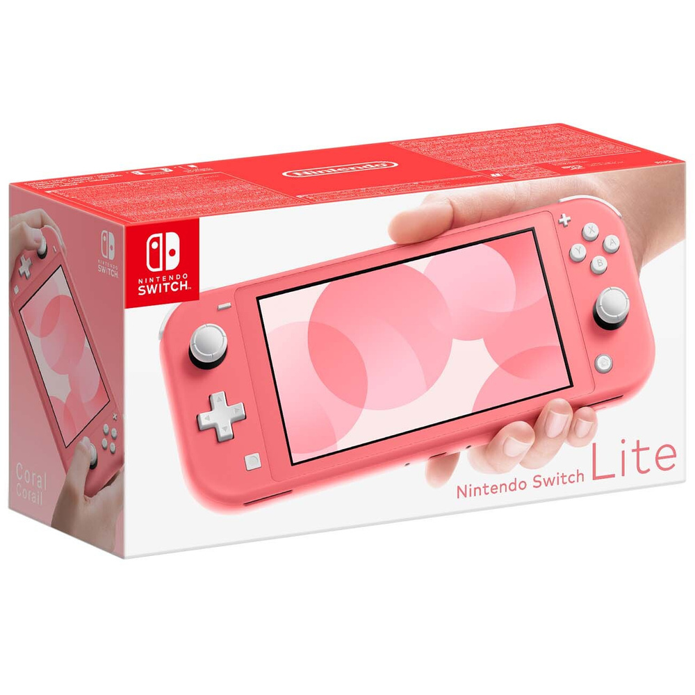 Игровая приставка Nintendo Switch Lite Coral JAP купить с доставкой