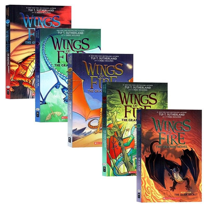 Оригинальное название Wings of Fire Boxset Books 1 5 The Dragonet