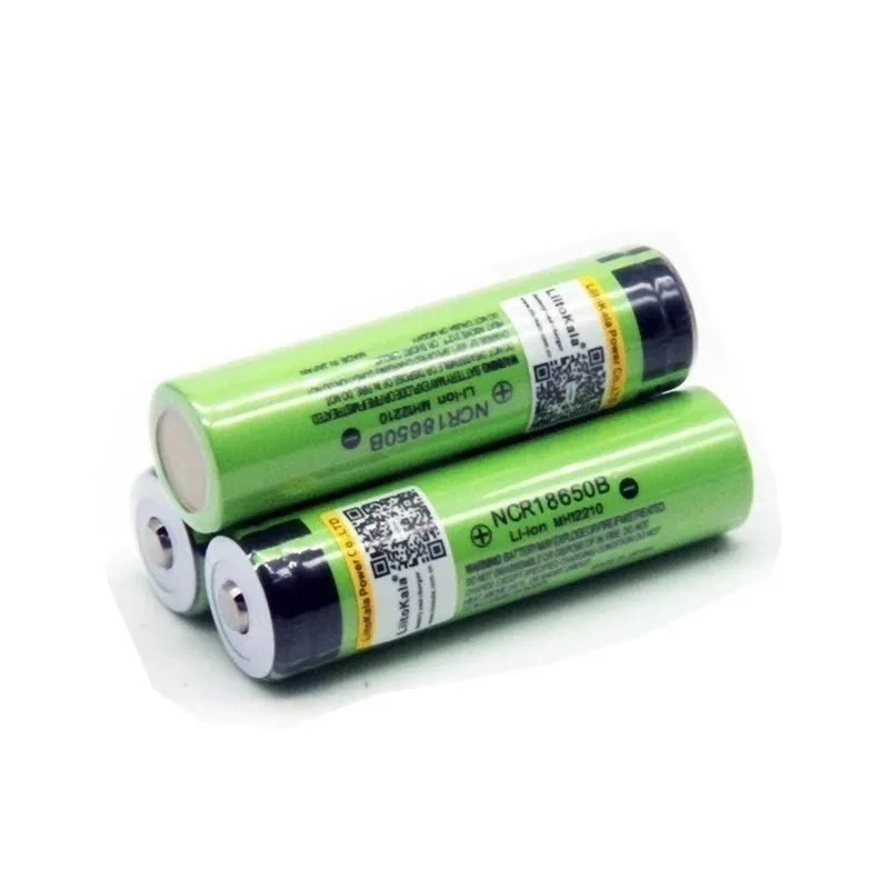 Аккумулятор LiitoKala 18650 Li ion 3 7В 3400mAh до 10А с выпуклым