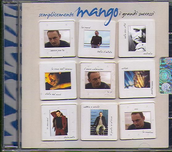 Audio CD MANGO SEMPLICEMENTE I GRANDI SUCCESSI купить по низким