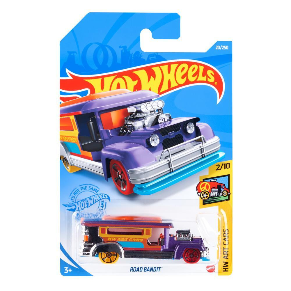 GTC Машинка металлическая игрушка Hot Wheels коллекционная модель ROAD BANDIT купить с