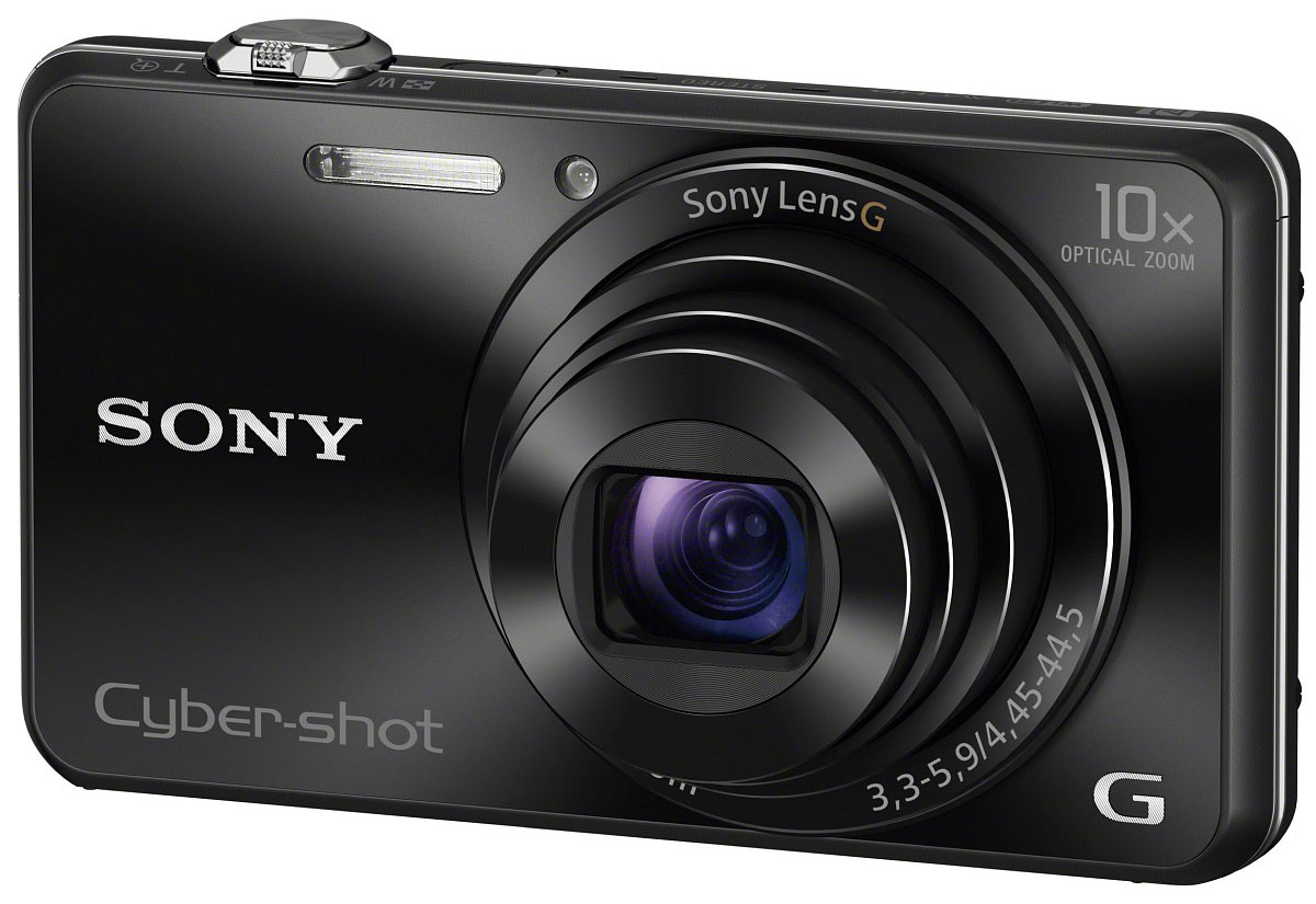 Sony Cyber-shot DSC-WX220, Black цифровая фотокамера купить на