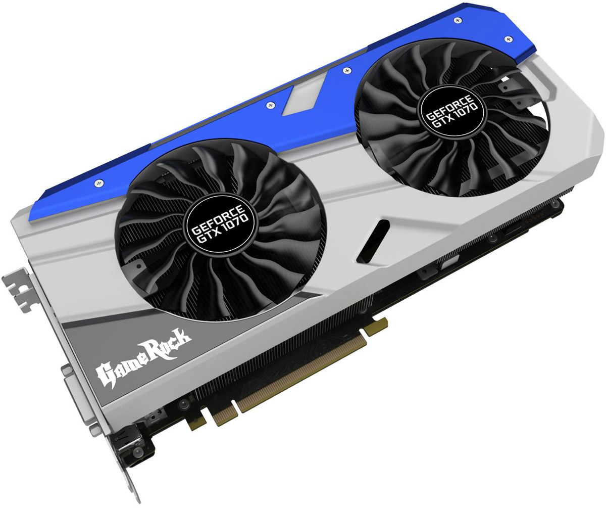 Видеокарта Palit GeForce GTX 1070, 8 ГБ GDDR5 PCI Express 3.0/3.1