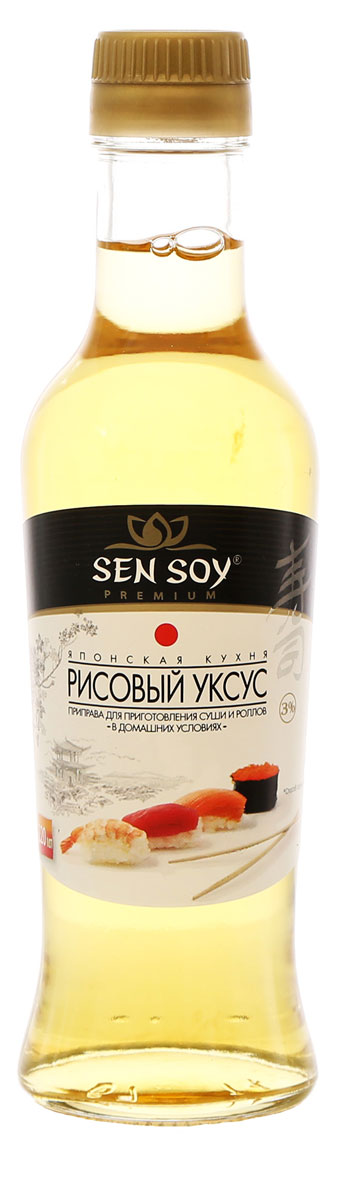 УксусSenSoyрисовыйдлясуши,220мл