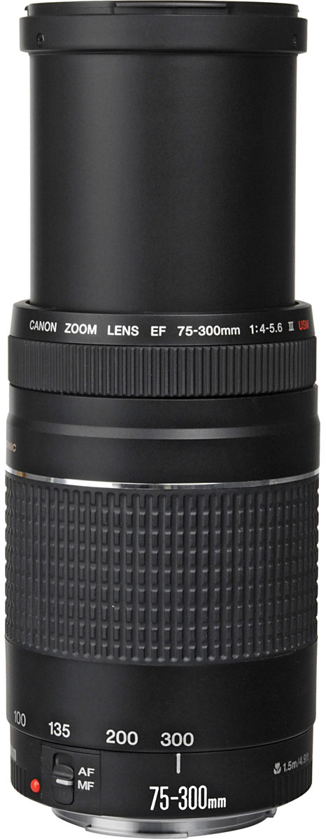 Объектив Canon EF 75-300 mm f/4-5.6 III USM купить на OZON по