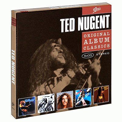 CD Ted Nugent Original Album Classics (5CD) 2008 Papersleeves In Case