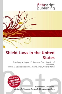 Shield Laws in the United States #1