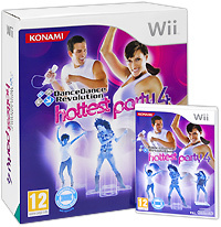 Игра Комплект: DanceDance Revolution: Hottest Party 4 + Dance Mat (Nintendo Wii #1