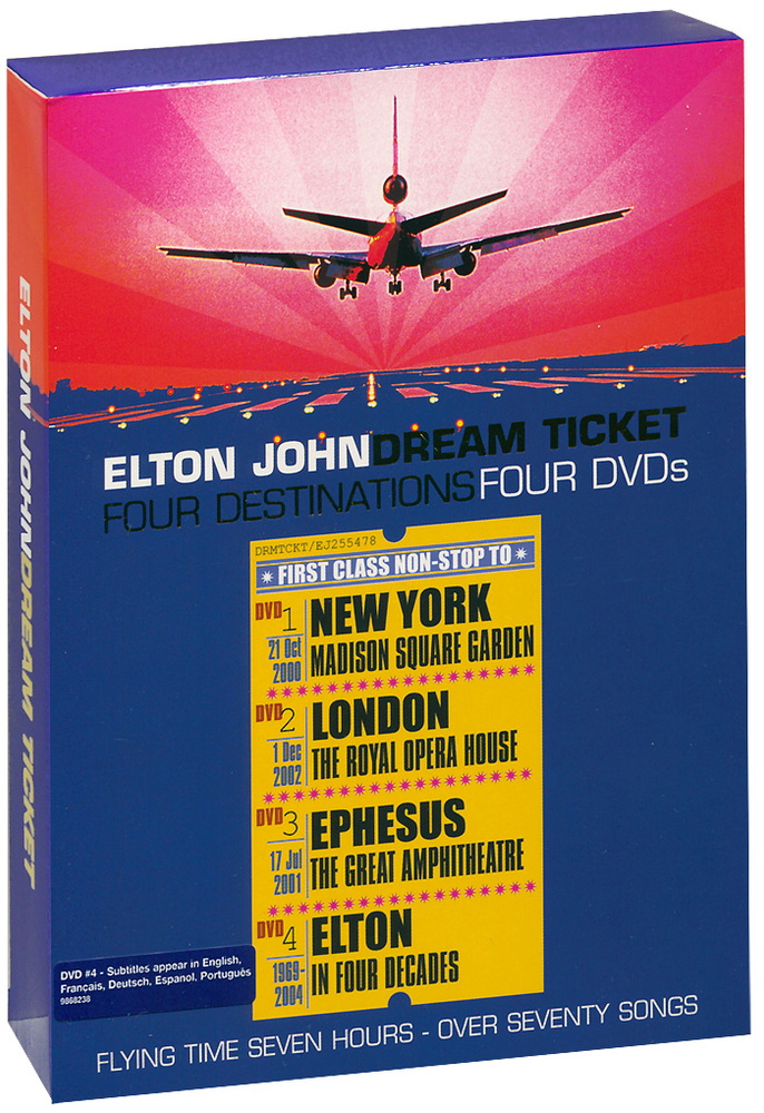 Elton John: Dream Ticket (4 DVD) #1