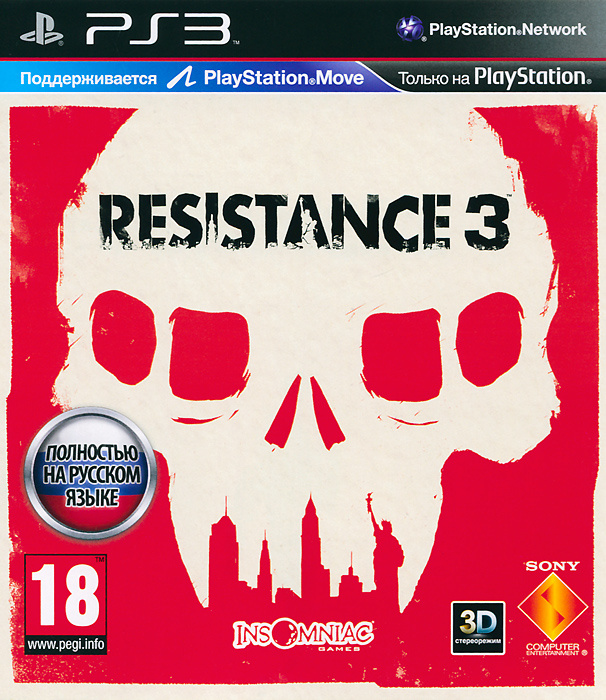 Resistance 3 c Move PlayStation 3