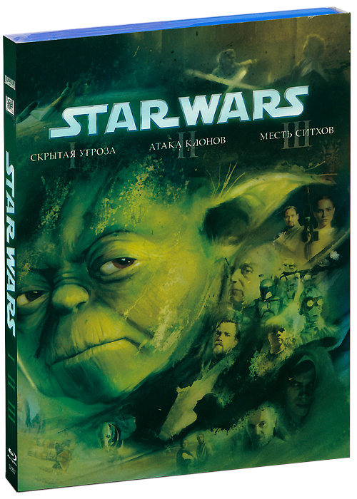 Звездные войны: Трилогия, эпизоды 1-3 (3 Blu-ray) - купить с доставкой ...