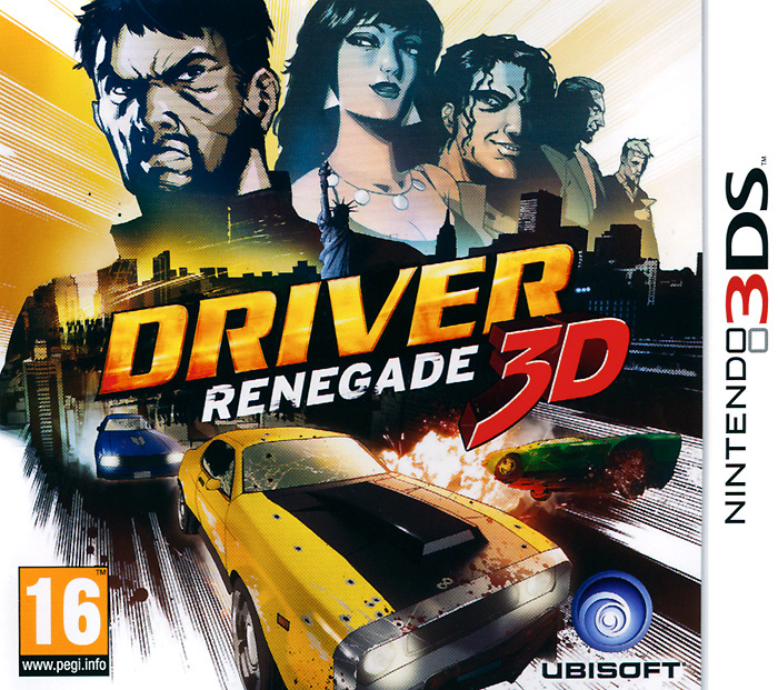 Игра Driver Renegade 3D (Nintendo 3DS, Английская версия) #1