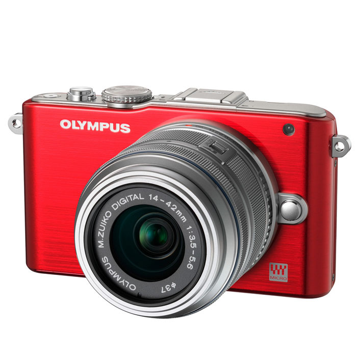 Olympus E-PL3 Pen Lite Kit 14-42mm, Red цифровая фотокамера