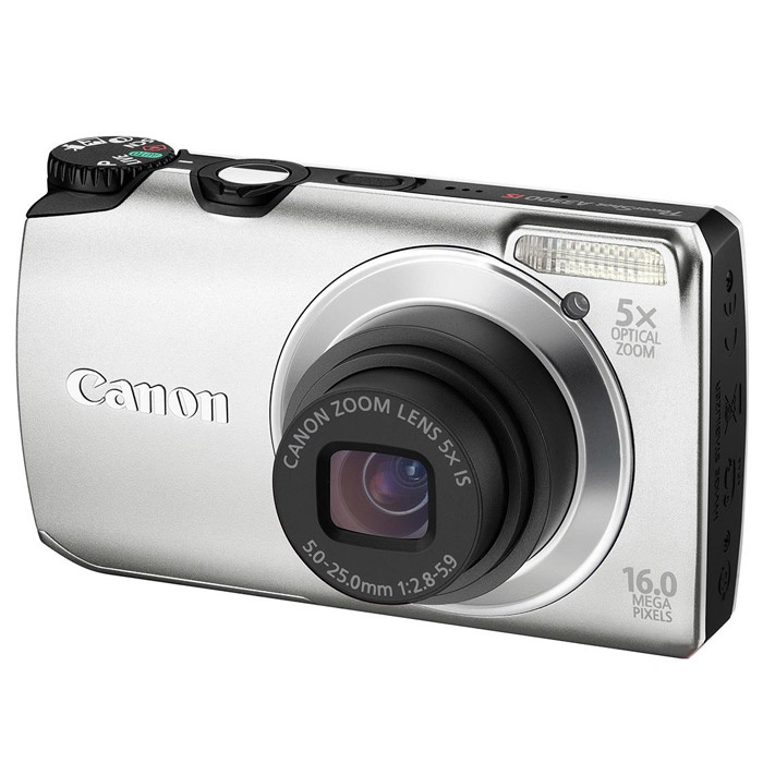 Canon PowerShot A3300 IS, Silver Цифровой компактный фотоаппарат