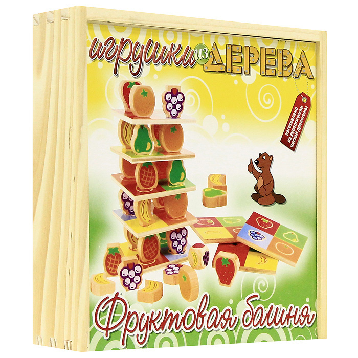 Игра-пирамидка "Фруктовая башня" #1