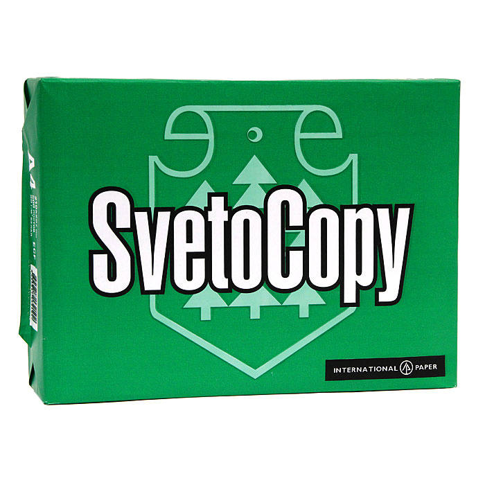 Бумага офисная "SvetoCopy", 500 листов, А4. ( 1пачка) #1