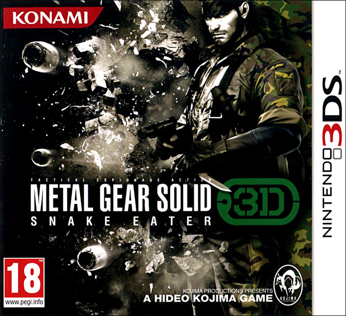 Metal Gear Solid Snake Eater 3D Nintendo 3DS OZON 8262920