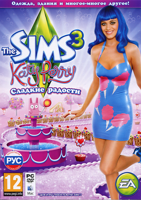 Игра The Sims 3: Katy Perry. Сладкие радости, Русская версия) #1