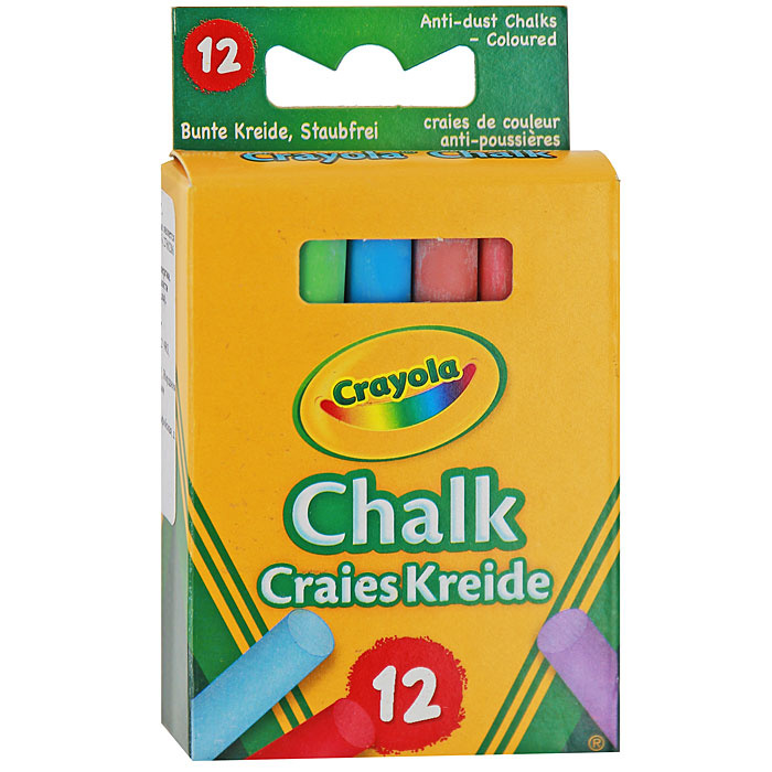 Crayola Мелки, вид мелка: Для асфальта, цветов: 12 шт. #1