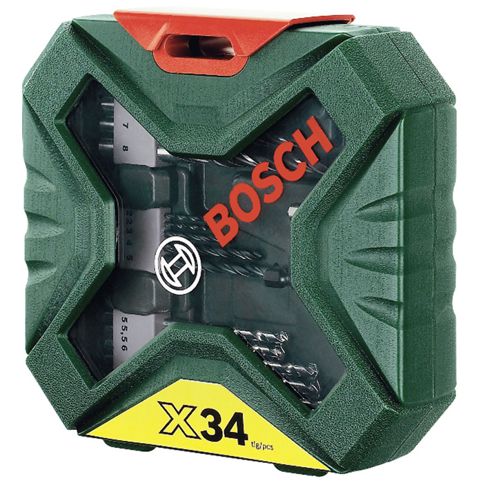 Набор оснастки Bosch X-Line 34 2607010608 - купить с доставкой по ...