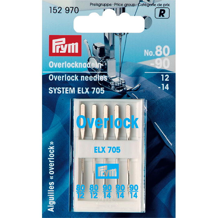 Иглы для оверлока "Prym", №80-90, 5 шт - купить с доставкой по выгодным ...