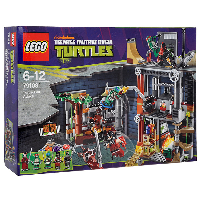 LEGO: Черепашки-ниндзя. Атака на базу черепашек 79103 - купить с ...