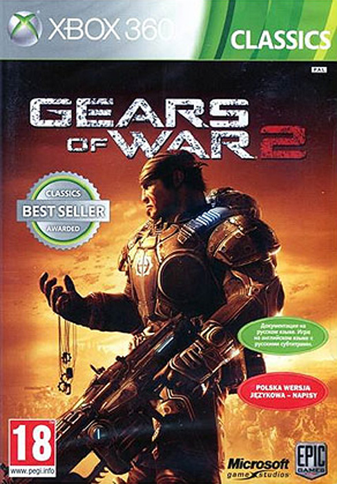 Игра Gears of War 2. Classics (XBox 360 #1