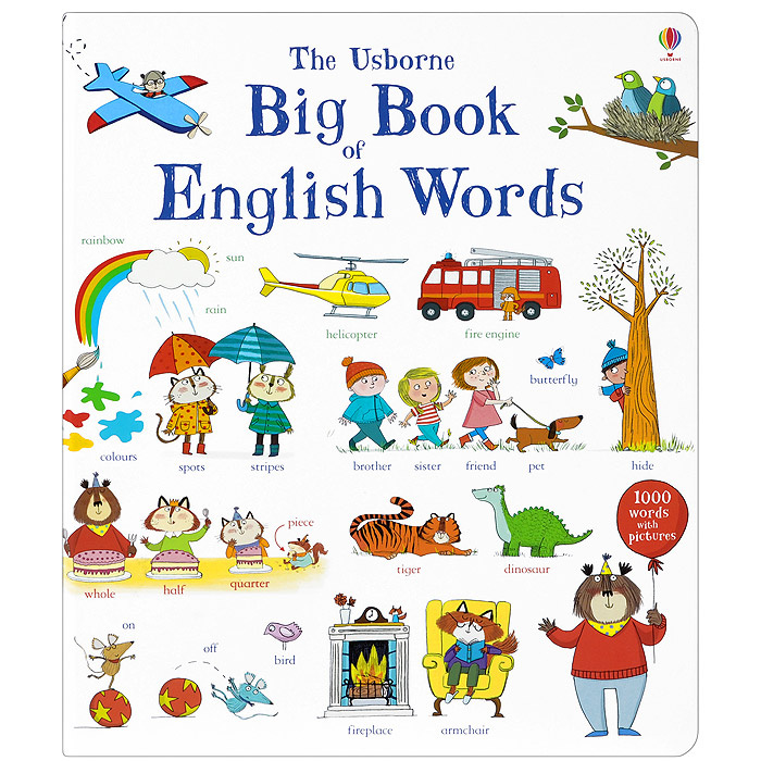 Big Book of English Words Большая книга английских слов тематический ...