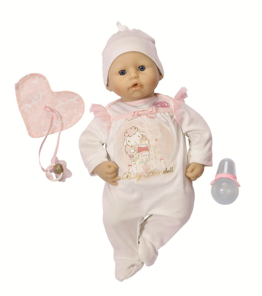 Интерактивная кукла "Baby Annabell", с мимикой, 46 см #1
