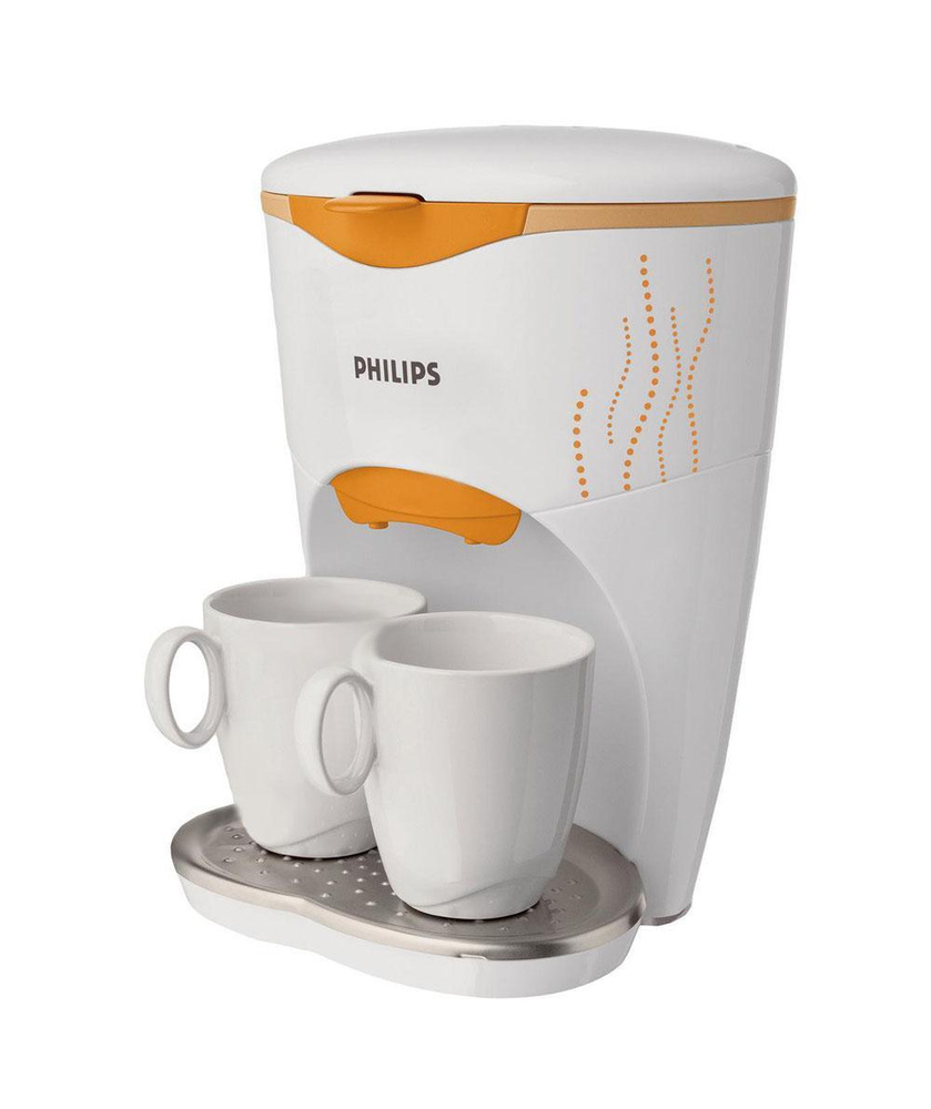 Кофеварка капельная Philips Philips HD7140/55 Cafe Duo, оранжевый ...