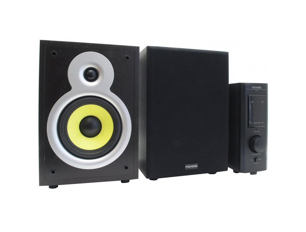 Microlab PRO-1, Dark Wood акустическая система купить на OZON по низкой ...